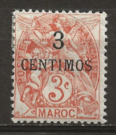 MAROC Colo:, *, N° YT 22, Forte Ch., B - Nuevos