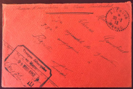 Maroc, TAD AZMOUR 30.3.1913 Sur Enveloppe, Troupes Débarquées Au Maroc - (W1465) - Briefe U. Dokumente