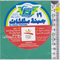 C1123 FROMAGE  16 CHEESE PORTIONS THE OLYMPIC BARCELONA 1992  ETRANGERE ALMARAI 280gr - Quesos