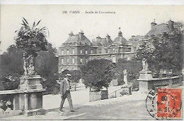 CPA Paris Jardin Du Luxembourg - Paris (06)