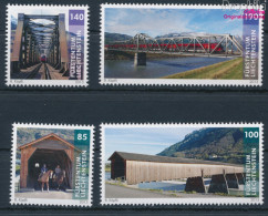 Liechtenstein 1671-1674 (kompl.Ausg.) Postfrisch 2013 Brücken (10377501 - Unused Stamps