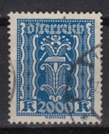 AUTRICHE 320 (0)   Symbole (1923-24) - Used Stamps