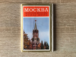 Carnet 15 Vues De Moscou-Moscow - Russie