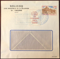 France Timbre De Grève N°6 Sur Enveloppe LIBOURNE 20.5.1968, Cote 70€ - (W1471) - Documents