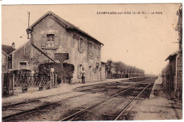 CHAMPAGNE - La Gare. - Champagne Sur Oise