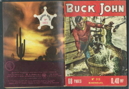 Bd " Buck John   " Bimensuel N° 212 "  L'arbre Au Trésor     , DL  N° 40  1954 - BE-   BUC 0504 - Kleinformat