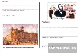 FRD (FR.Germany) PSo49 Special Postcards Gefälligkeitsgestempelt Used 1997 Reich Postal Museum - Otros & Sin Clasificación