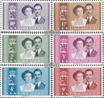 Luxembourg 505-510 (complete Issue) Unmounted Mint / Never Hinged 1953 Wedding - Unused Stamps