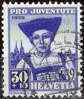 Schweiz Suisse Pro Juventute 1939: "Basler Tracht" Zu WI 92 Mi 362 Yv 347 Mit Voll-⊙ ST.GALLEN 30.XII.39 (Zu CHF 22.50) - Used Stamps