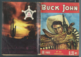 Bd " Buck John   " Bimensuel N° 203 "  Les Coupables Se Trahissent      , DL  N° 40  1954 - BE-   BUC 0602 - Piccoli Formati