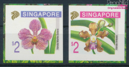 Singapur 761B-762B (kompl.Ausg.) Postfrisch 1995 Orchideen (10368453 - Singapour (1959-...)