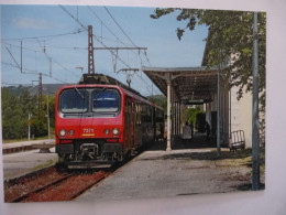 SEVERAC-GARE (12) : A Destination De  Béziers Automotrice Z2 Z 7371 En Mai 2015 Ligne Béziers - Neussargues - Sonstige & Ohne Zuordnung