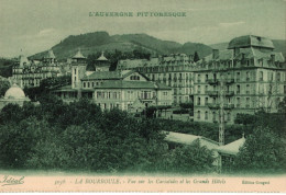 LA BOURBOULE - Vue Sur Les Cariatides Et Les Grands Hôtels - La Bourboule