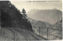 VS TUNNEL DE LACHAT - Ligne Martigny-Chamonix - Louis Burgy & Cie No 4985 - NEUVE ETAT IMPECCABLE) - Otros & Sin Clasificación
