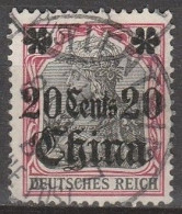 China     .    Michel   .  32    .    O       .     Gestempelt - Deutsche Post In China