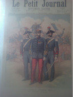 Le Petit Journal 212 Autres Temps Capitaine Romani Carte Madagascar & Iles Princesses Royales Prêchant La Guerre Sainte - Magazines - Before 1900