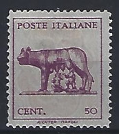 Italy 1944  Konigliche Post (*) MNG  Mi.666 - Nuevos