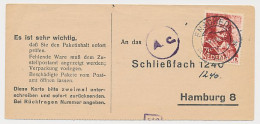 Enschede - Hamburg Duitsland 1944 - Liebesgabenpaket - Non Classés