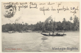 Sri Lanka - Ceylon: Fishing Boats (Vintage PC 1910s) - Sri Lanka (Ceylon)