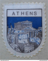 - Ecusson En Tissu De Pays Et Villes - GRECE - ATHENS - ATHENES - - Ecussons Tissu