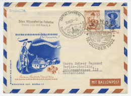 Postal Stationery Austria 1952 Children Village - Balloon Post  - Sonstige & Ohne Zuordnung