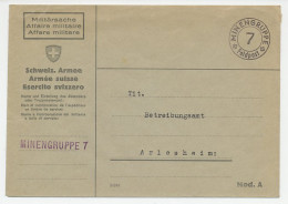 Cover / Postmark Switzerland Fieldpost - Service Cover -  - Militaria