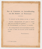 Postblad G. 9 X Particulier Bedrukt Amsterdam 1907 - Entiers Postaux