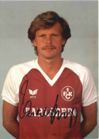1. FC Kaiserslautern Rainer Geye Mit Autogramm - Fussball
