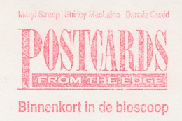 Meter Cover Netherlands 1990 Postcards From The Edge - Movie - Cinéma