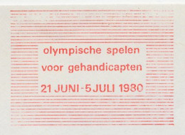 Meter Cut Netherlands 1980 VI Summer Paralympic Games 1980 The Netherlands - Behinderungen