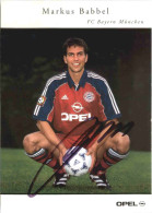 FC Bayern München - Markus Babbel Mit Autogramm - Soccer