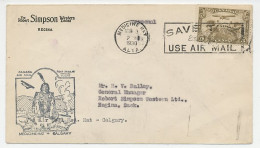 FFC / First Flight Cover Canada 1930 Indian  - Indianer