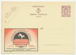 Publibel - Postal Stationery Belgium 1948 Mattress - Bed - Sheep - Lamb - Sin Clasificación