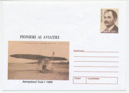 Postal Stationery Romania 2000 Traian Vuia - Aviation Pioneer - Vliegtuigen