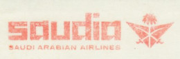 Meter Cut Netherlands 1982 Saudia - Saudi Arabian Airlines - Airplanes