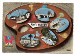 PONT A MOUSSON (54) - Multivues Dans Palette Peinture - Pont A Mousson