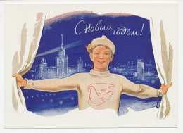 Postal Stationery Soviet Union 1960 Peace Dove - Happy New Year - Sin Clasificación