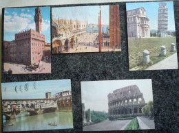 Lot De 95 Cartes Postales Laboratoires Roger BELLON Paris Neuilly Vues D'Italie - Werbepostkarten