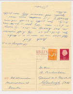 Briefkaart G. 340 / Bijfrankering Deventer - Waalwijk 1970 V.v. - Material Postal