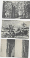 3 CP  Allemande  1915 / 1916  Cachets Militaires - Andere & Zonder Classificatie