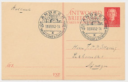 Briefkaart G. 307 A-krt. Andeer Zwitserland - Nijmegen 1952 - Material Postal