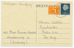 Briefkaart G. 330 / Bijfrankering Swalmen - Den Haag 1968 - Postal Stationery