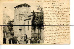 CPA . ARIEGE. D09. LAVELANET . Place De L'Eglise - Autres & Non Classés