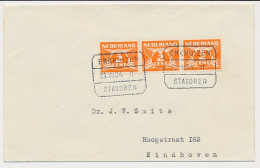Treinblokstempel : Enkhuizen - Stavoren II 1934 - Non Classés
