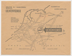 Envelop Gemeente Lichtenvoorde 1972 - Landkaart - Non Classés