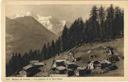 VS - Mayens De Finhaut - La Léchère Et Le Mont Blanc - Phototypie Co, Neuchâtel No 9731 Pas Circulé - Finhaut
