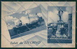 Livorno Città Saluti Da Cartolina QQ3649 - Livorno