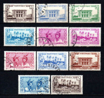 Martinique - 1939 - Tb Antérieurs Nouvelles Valeurs  -  N° 175 à 185 - Oblit - Used - Used Stamps