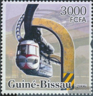 Guinea-Bissau 3385 (complete. Issue) Unmounted Mint / Never Hinged 2006 Transportation - Trams - Guinée-Bissau