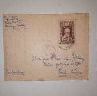 03K6 TRES RARE - ANCIENNE LETTRE ENVELOPPE INDOCHINE 1945 VERS BAGNE POULO CONDORE - Autres - Asie